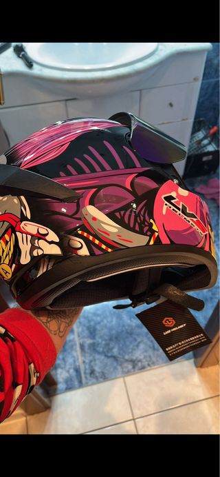 Casco de moto talla L