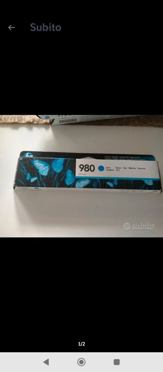 Toner HP 980 Cyan