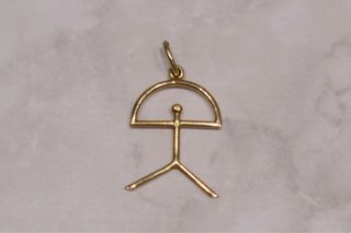 COLGANTE INDALO, ORO 18K/0.8g