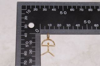 COLGANTE INDALO, ORO 18K/0.8g
