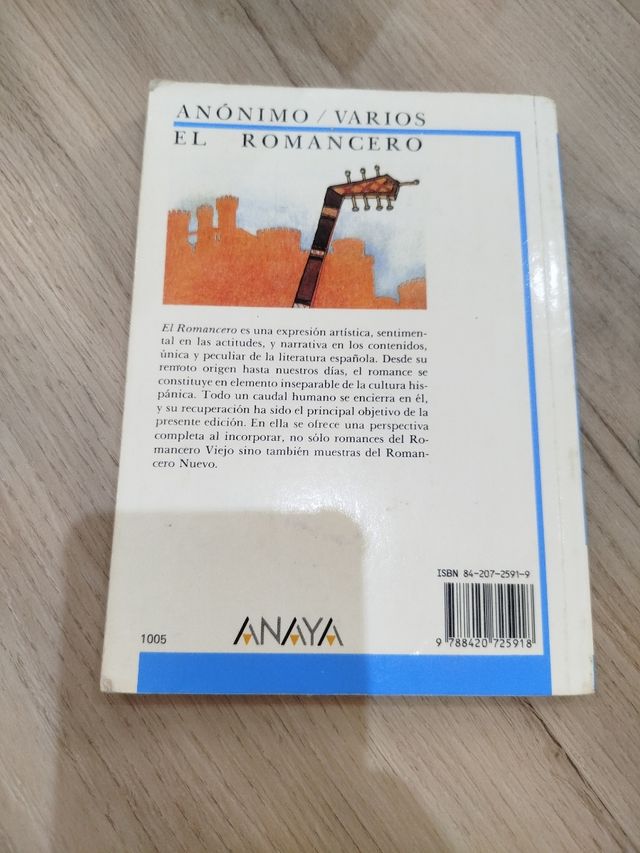 El Romancero (Biblioteca Didactica Anaya / Anay...