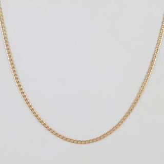 Cadena barbada oro 18k 750 50cm