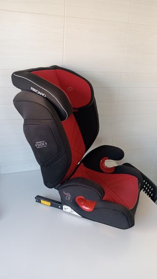Silla de coche RECARO roja y negra