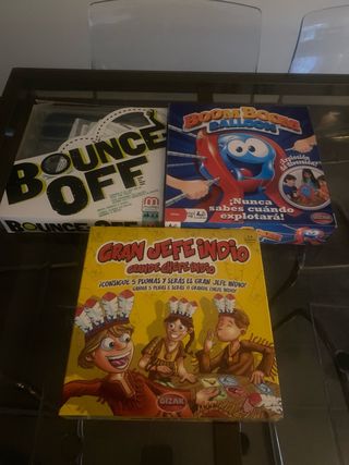 Lote 3 Juegos de Mesa: Magia Borras, Goose Games, 