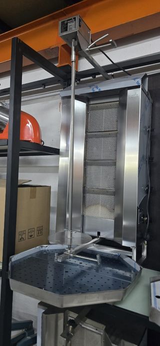 Asador Kebab Potis Acero Inoxidable