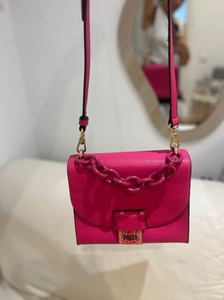 Bolso bandolera Tous rosa