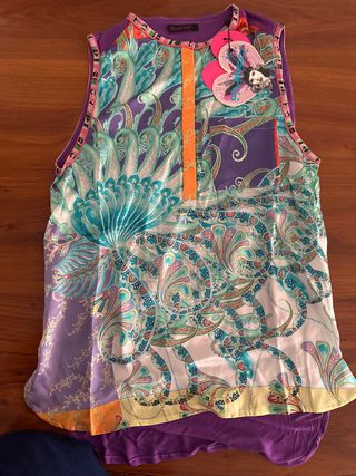 Blusa Custo Barcelona Multicolor