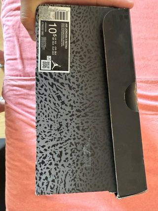 Jordan 3 Retro Negro Naranja Como Nuevas