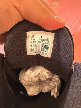 Jordan 3 Retro Negro Naranja Como Nuevas