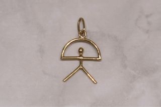 COLGANTE INDALO, ORO 18K/0.5g