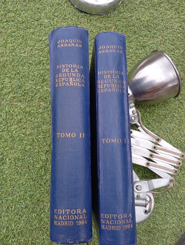 Historia de la II republica Tomo 1 y 2