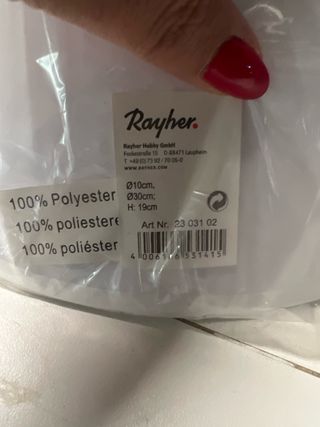 Pantalla Lámpara Blanca Plástico