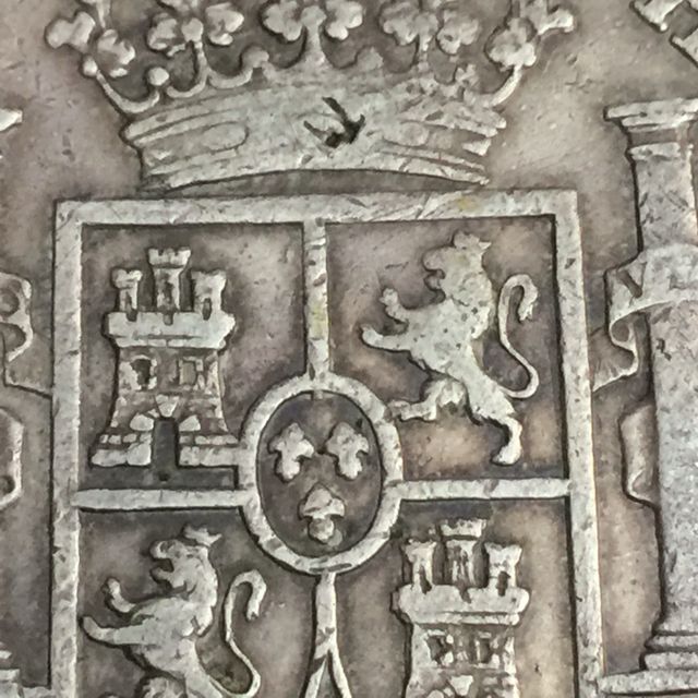 8 Reales 1787 F.M. Moneda Plata