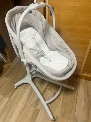 Minicuna Chicco Baby Hug 4 en 1 Gris