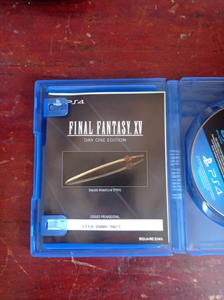 Final Fantasy XV PS4 (PlayStation 4)