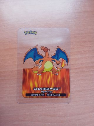 Carta Lamincard Charizard Tipo Fuego