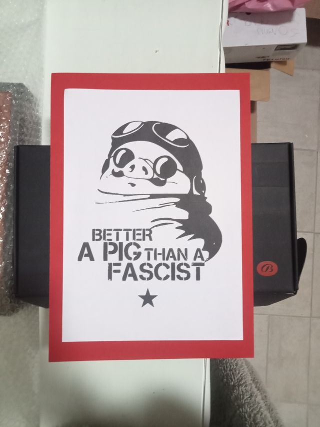 Poster Porco Rosso Studio Ghibli