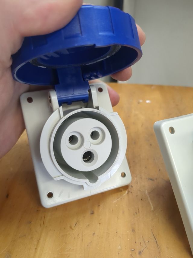 2 Prese Industriali SCAME 2 P + T da Incasso NUOVE