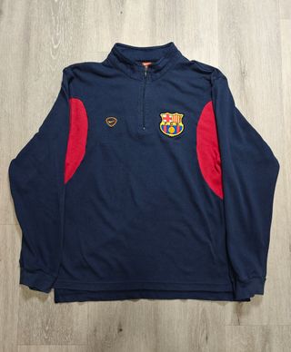 Sudadera Nike FC Barcelona Vintage Azul Roja