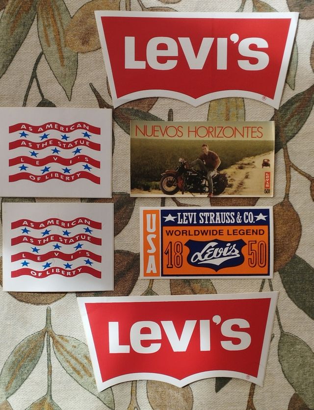 Levi's Pack 6 Adhesivos 90s