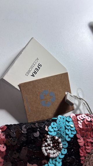 Bolso de mano Sfera lentejuelas multicolor