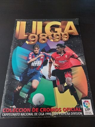 Album Cromos Liga 98-99 Oficial