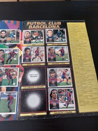 Album Cromos Liga 98-99 Oficial