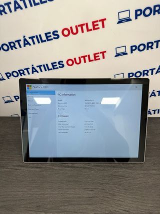 Microsoft Surface Pro 6 i7 16GB 512GB SSD Plata