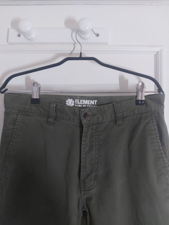 Pantalón Element Verde Talla 28