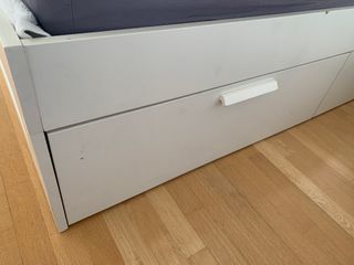 Estructura Cama Brimnes IKEA Blanca