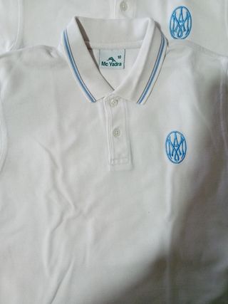 Polo manga larga uniforme Carmen Sallés Talla 8,10