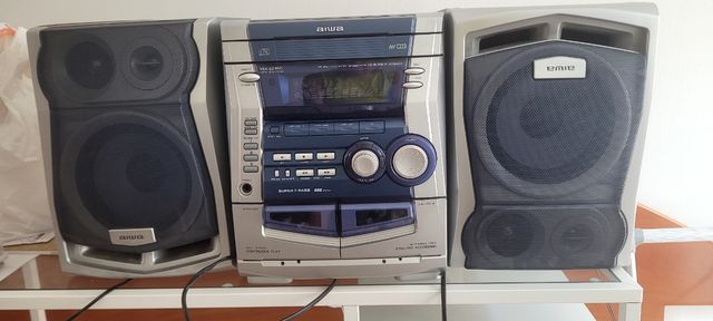 Equipo Musical Aiwa NSX-SZ300 Plata/Azul
