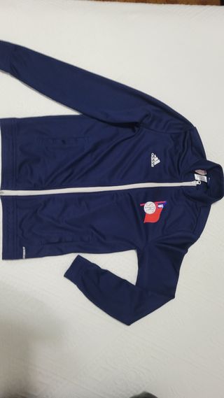 Chándal Adidas Club Santutxu Azul/Rojo TALLA 11-12