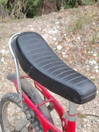 Bicicleta vintage roja