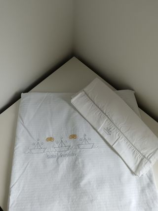 Protector cuna y funda nórdica