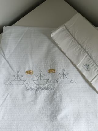 Protector cuna y funda nórdica