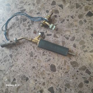 Soplete fontanero con manguera