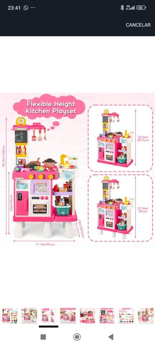 Cocina de Juguete Tidlo's Chef