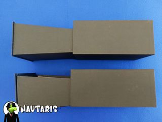 Dos ficheros tela verde 1000 fichas N4 (12,5x20cm)