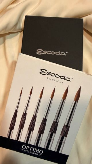 Set Pinceles Escoda Óptimo Travel Brush Set