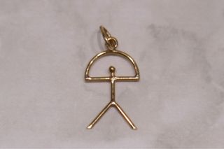 COLGANTE INDALO, ORO 18K/0.5g