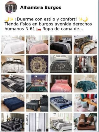 Mantas, Sábanas y Alfombras - ¡Oferta!
