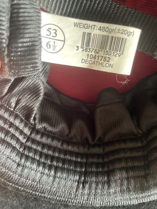 Casco de equitación talla 53