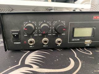 amplificador  Fonestar MA-35U / Mini Mesa