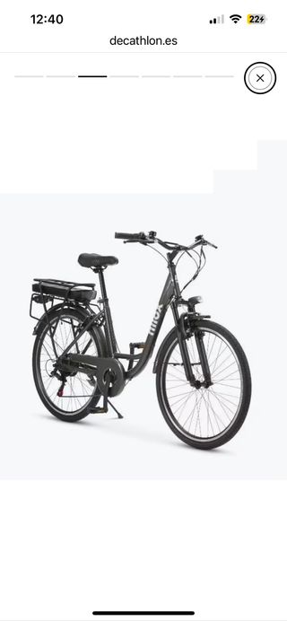 Bici Eléctrica Nilox J5 PRO Decathlon 65km auto.
