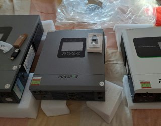 Kit Inversor Híbrido 6.5 KW 48V WIFI 3 reguladores