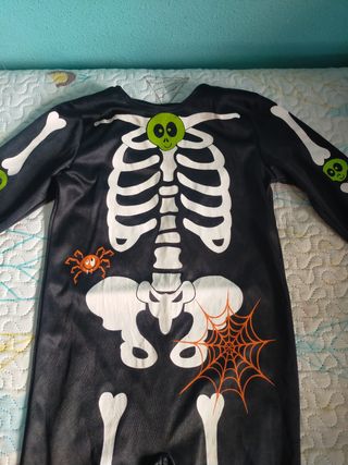 Disfraz Esqueleto Halloween 5-6 años