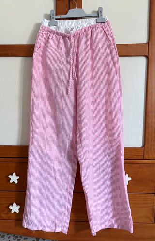 Pantalones de lino