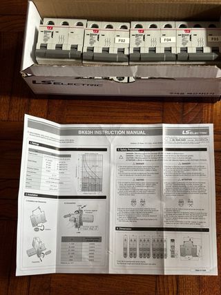 10 Interruptor Automático LS BK63H 63A