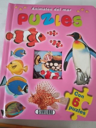 2 Libros Puzzles Infantiles (3+ años)